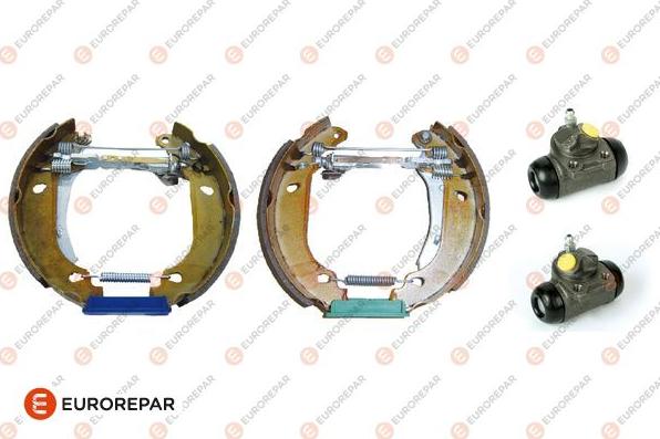 EUROREPAR 1611451880 - Комплект тормозных колодок, барабанные autospares.lv