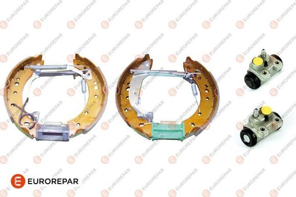 EUROREPAR 1611451280 - Комплект тормозных колодок, барабанные autospares.lv