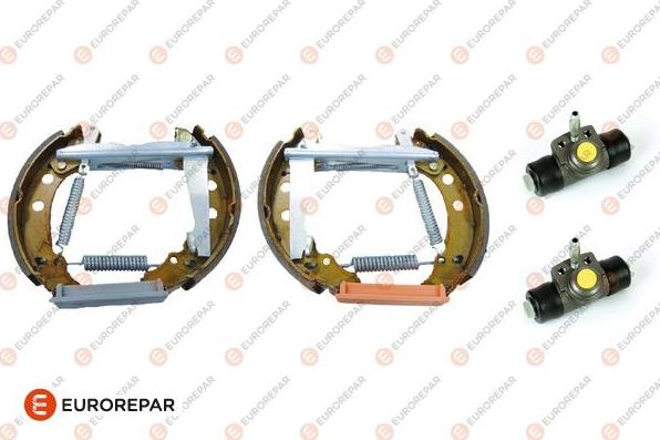 EUROREPAR 1611453680 - Комплект тормозных колодок, барабанные autospares.lv