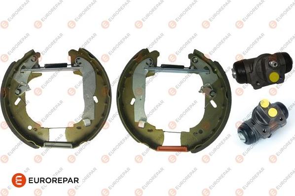 EUROREPAR 1611453380 - Комплект тормозных колодок, барабанные autospares.lv