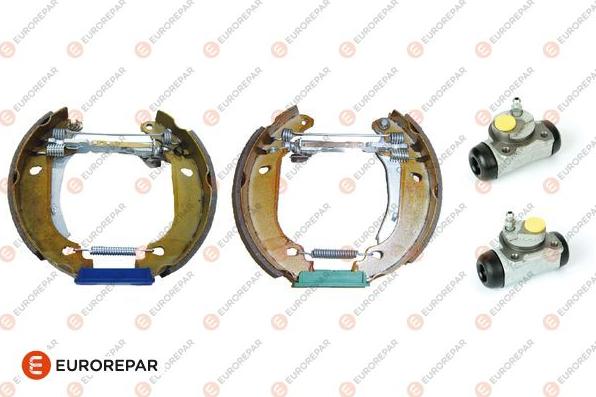 EUROREPAR 1611452580 - Комплект тормозных колодок, барабанные autospares.lv