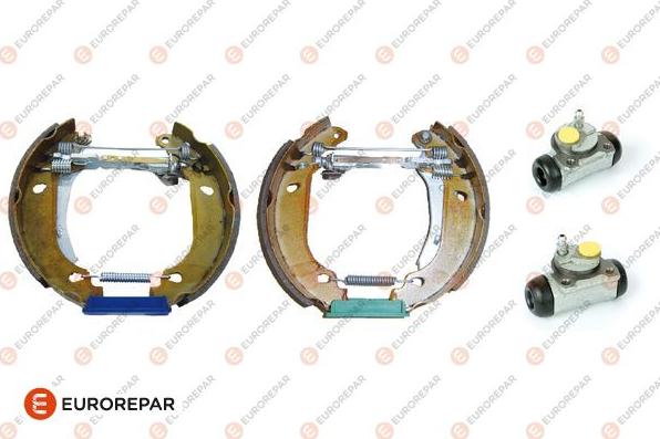 EUROREPAR 1611452080 - Комплект тормозных колодок, барабанные autospares.lv