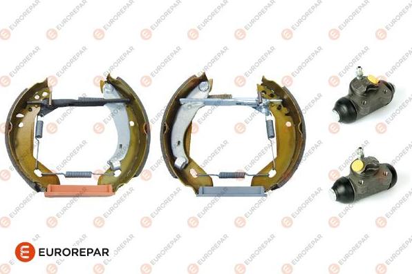 EUROREPAR 1611452180 - Комплект тормозных колодок, барабанные autospares.lv