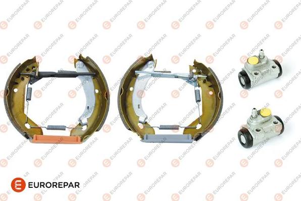 EUROREPAR 1611452380 - Комплект тормозных колодок, барабанные autospares.lv