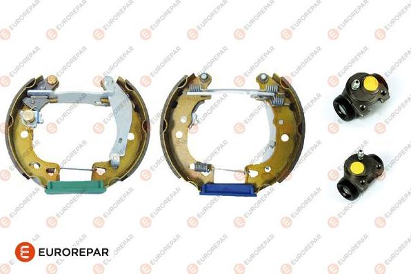 EUROREPAR 1611559480 - Комплект тормозных колодок, барабанные autospares.lv