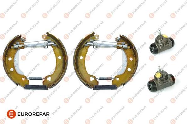 EUROREPAR 1611559680 - Комплект тормозных колодок, барабанные autospares.lv