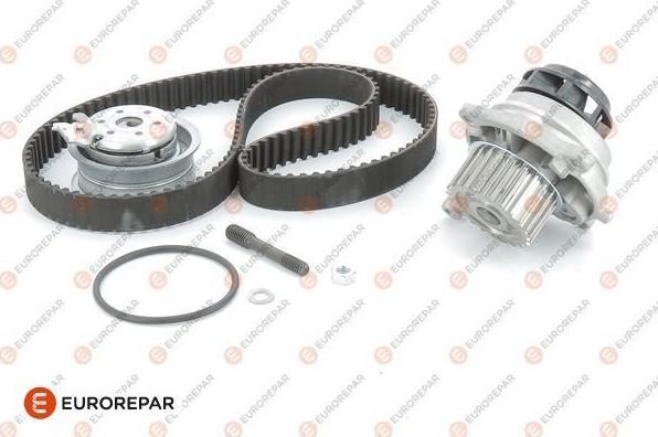 EUROREPAR 1611891380 - Водяной насос + комплект зубчатого ремня ГРМ autospares.lv