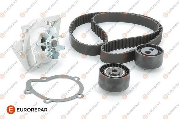 EUROREPAR 1611897980 - Водяной насос + комплект зубчатого ремня ГРМ autospares.lv