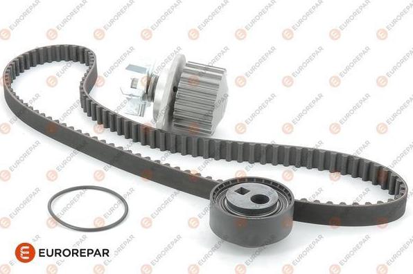 EUROREPAR 1611897880 - Водяной насос + комплект зубчатого ремня ГРМ autospares.lv