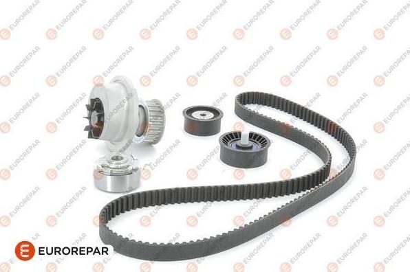 EUROREPAR 1611889480 - Водяной насос + комплект зубчатого ремня ГРМ autospares.lv