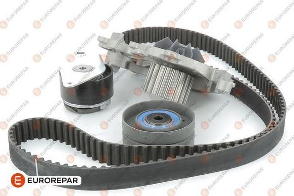 EUROREPAR 1611886880 - Водяной насос + комплект зубчатого ремня ГРМ autospares.lv