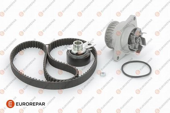 EUROREPAR 1611888980 - Водяной насос + комплект зубчатого ремня ГРМ autospares.lv