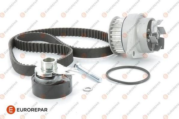 EUROREPAR 1611888280 - Водяной насос + комплект зубчатого ремня ГРМ autospares.lv