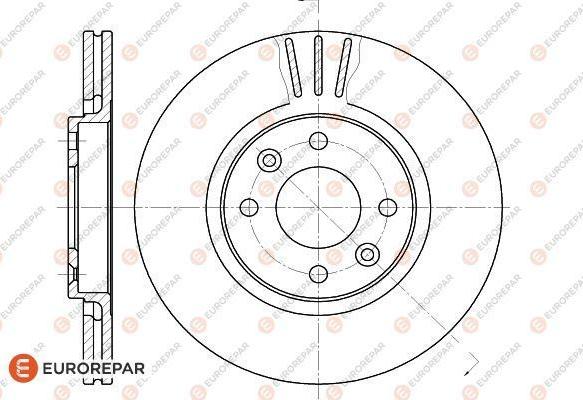 CAR R1201V - Тормозной диск autospares.lv