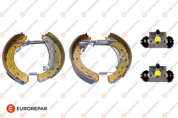 EUROREPAR 1613191780 - Комплект тормозных колодок, барабанные autospares.lv