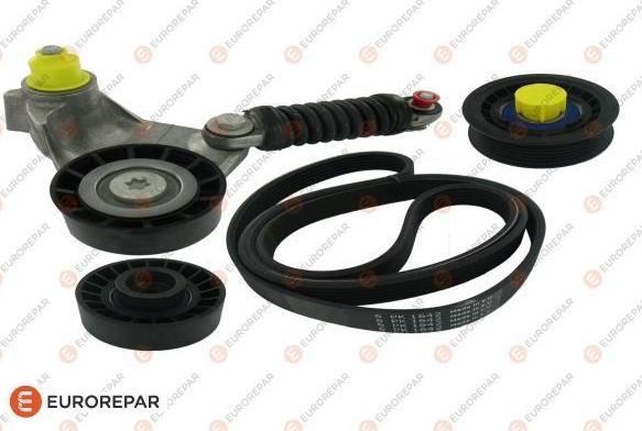 EUROREPAR 1612059080 - Поликлиновый ременный комплект autospares.lv