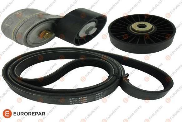 EUROREPAR 1612058680 - Поликлиновый ременный комплект autospares.lv