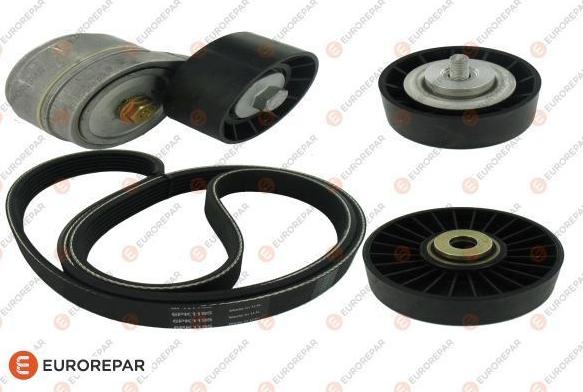 EUROREPAR 1612064480 - Поликлиновый ременный комплект autospares.lv