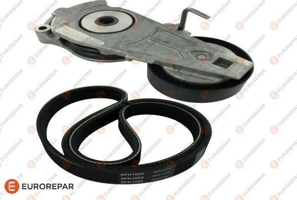 EUROREPAR 1612063380 - Поликлиновый ременный комплект autospares.lv