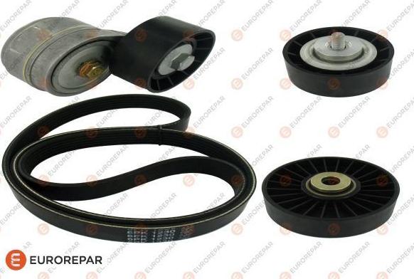 EUROREPAR 1612062880 - Поликлиновый ременный комплект autospares.lv