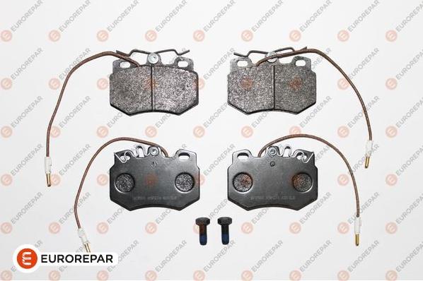 EUROREPAR 1617248380 - Тормозные колодки, дисковые, комплект autospares.lv