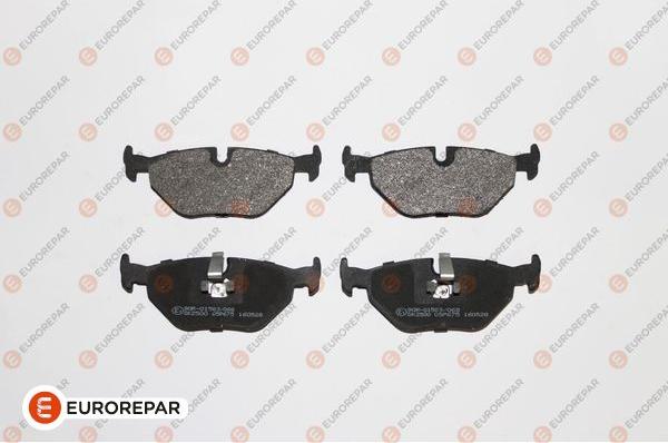 EUROREPAR 1617255280 - Тормозные колодки, дисковые, комплект autospares.lv