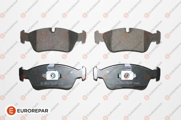 EUROREPAR 1617251580 - Тормозные колодки, дисковые, комплект autospares.lv