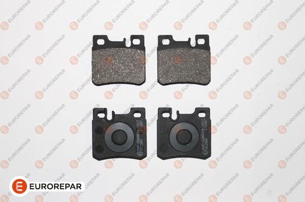 EUROREPAR 1617253480 - Тормозные колодки, дисковые, комплект autospares.lv