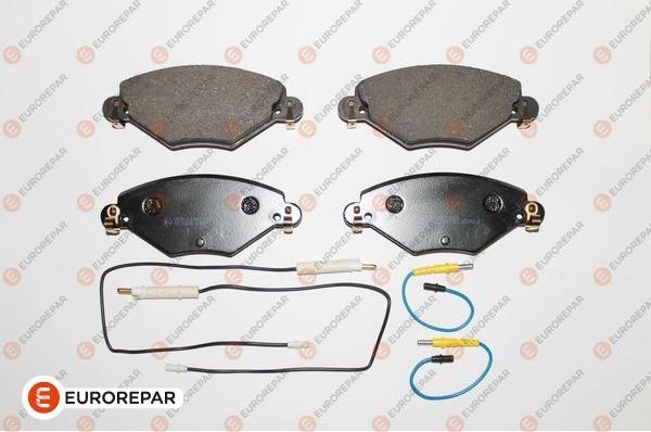 EUROREPAR 1617257180 - Тормозные колодки, дисковые, комплект autospares.lv