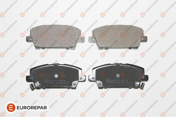 EUROREPAR 1617267880 - Тормозные колодки, дисковые, комплект autospares.lv