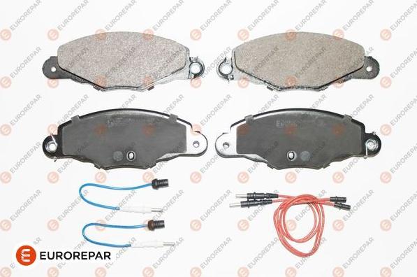 EUROREPAR 1617280380 - Тормозные колодки, дисковые, комплект autospares.lv