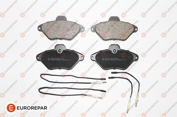 EUROREPAR 1617279880 - Тормозные колодки, дисковые, комплект autospares.lv