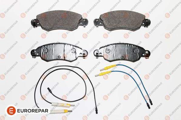 EUROREPAR 1617276080 - Тормозные колодки, дисковые, комплект autospares.lv