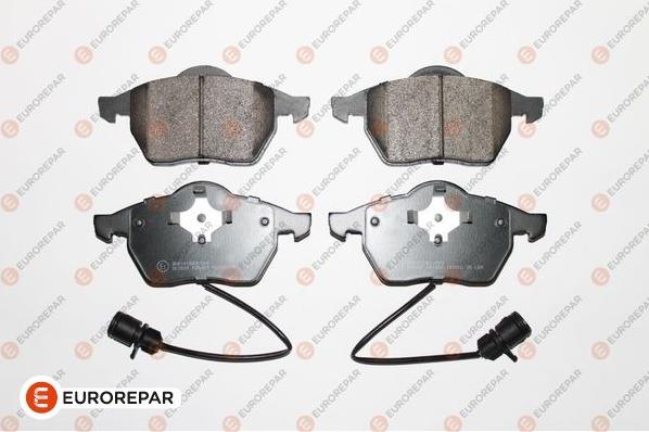 EUROREPAR 1617277580 - Тормозные колодки, дисковые, комплект autospares.lv