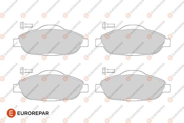 EUROREPAR 1686269680 - Тормозные колодки, дисковые, комплект autospares.lv