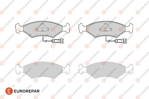 EUROREPAR 1686278680 - Тормозные колодки, дисковые, комплект autospares.lv