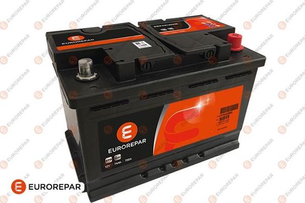 EUROREPAR 1680354680 - Стартерная аккумуляторная батарея, АКБ autospares.lv