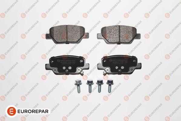 EUROREPAR 1681164380 - Тормозные колодки, дисковые, комплект autospares.lv