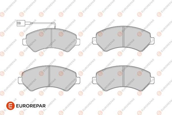 EUROREPAR 1682309280 - Тормозные колодки, дисковые, комплект autospares.lv