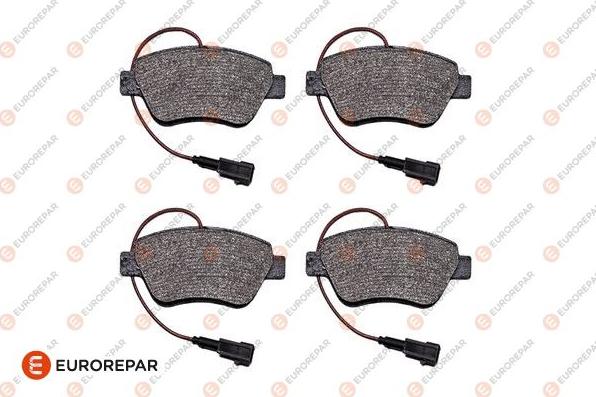 EUROREPAR 1682305280 - Тормозные колодки, дисковые, комплект autospares.lv