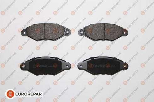 EUROREPAR 1682328880 - Тормозные колодки, дисковые, комплект autospares.lv