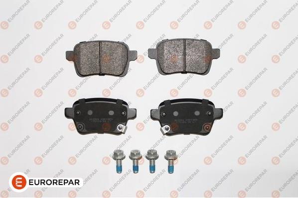 EUROREPAR 1639383180 - Тормозные колодки, дисковые, комплект autospares.lv