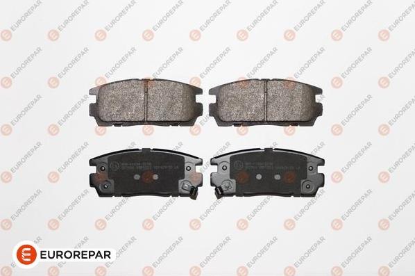 EUROREPAR 1639383380 - Тормозные колодки, дисковые, комплект autospares.lv