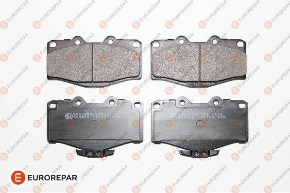 EUROREPAR 1639375780 - Тормозные колодки, дисковые, комплект autospares.lv