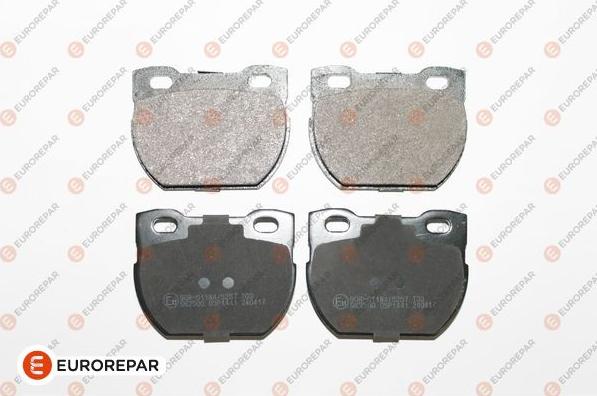 EUROREPAR 1639371980 - Тормозные колодки, дисковые, комплект autospares.lv