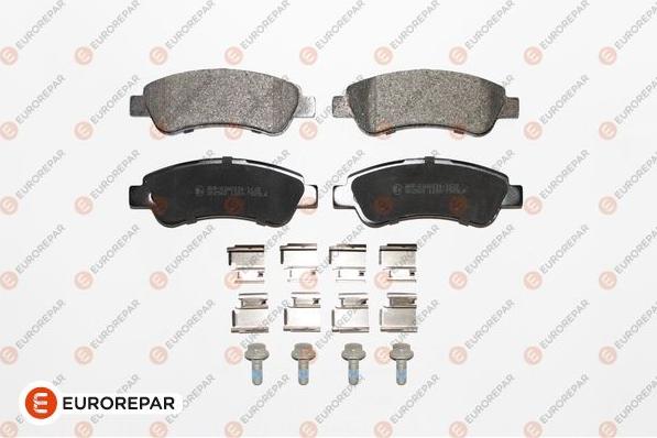 EUROREPAR 1639378480 - Тормозные колодки, дисковые, комплект autospares.lv