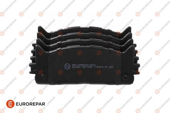 EUROREPAR 1635141580 - Тормозные колодки, дисковые, комплект autospares.lv