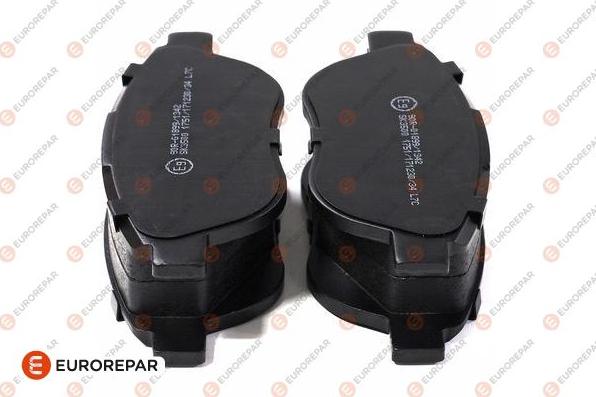 EUROREPAR 1635143080 - Тормозные колодки, дисковые, комплект autospares.lv