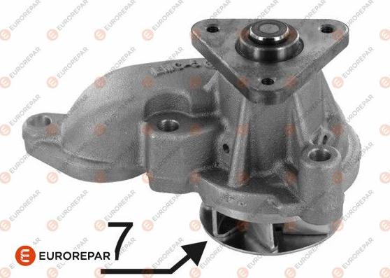 EUROREPAR 1635180780 - Водяной насос autospares.lv