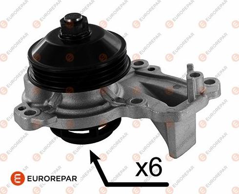 EUROREPAR 1635181780 - Водяной насос autospares.lv